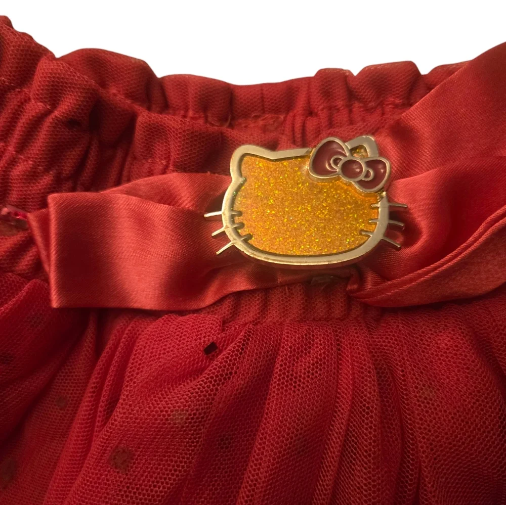 Hello kitty tulle holiday skirt for toddler 3t - Picture 2 of 3
